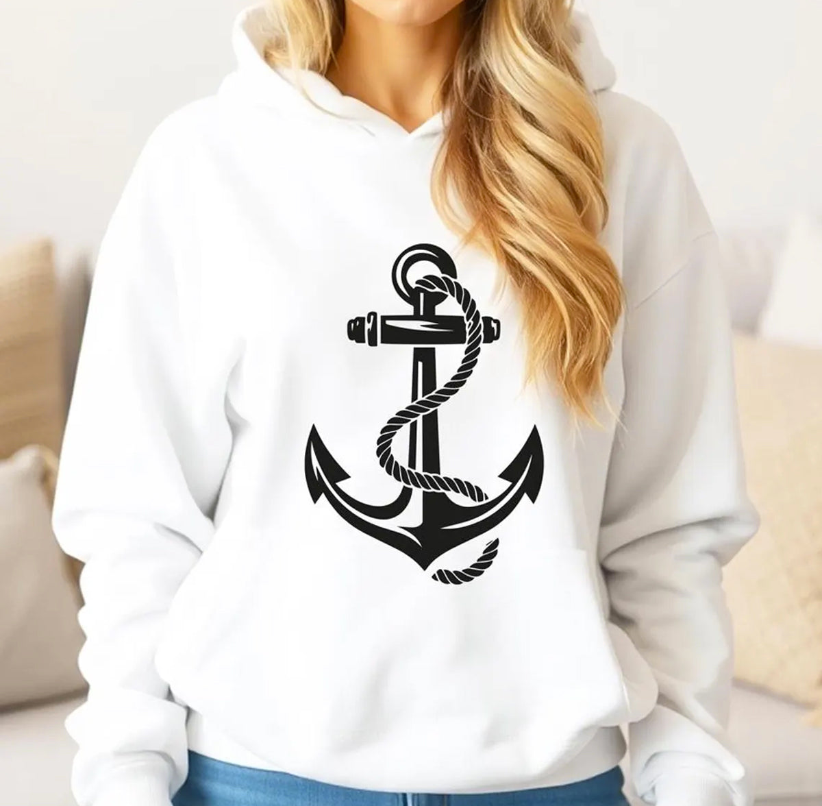Navy Anchor With Rope SVG Bundle | Nautical Anchor Cut File – Instant Download
